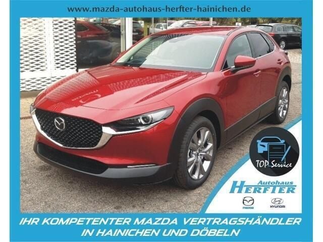 Rood Gebruikt 2020 Mazda CX-30 Selection SUV | € 27.599 (Duur) - Afbeelding 1/4
