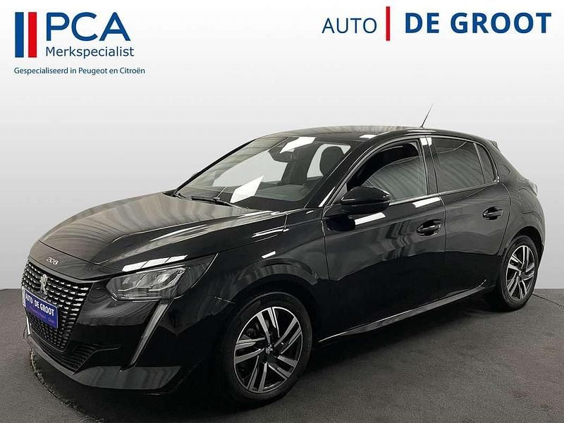 Zwart Occasion 2020 Peugeot 208 Allure Hatchback | € 14.995 (Eerlijke prijs) - Afbeelding 1/4
