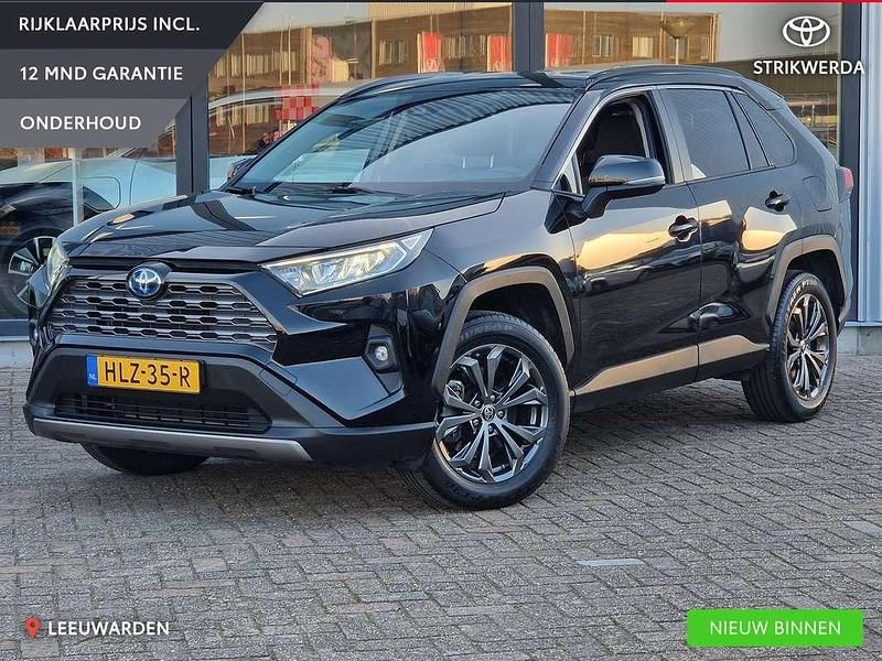 Zwart Occasion 2023 Toyota RAV4 Hybrid SUV | € 36.900 (Super prijs) - Afbeelding 1/4