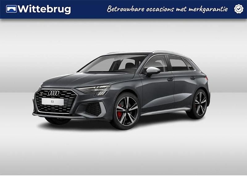 Grijs Occasion 2021 Audi S3 Sportback Hatchback | € 41.950 (Eerlijke prijs) - Afbeelding 1/4