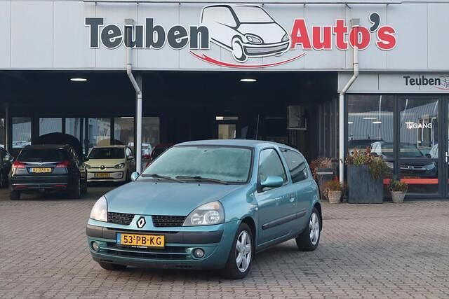 Blauw Gebruikt 2004 Renault Clio II Dynamique Hatchback | € 985 (Eerlijke prijs) - Afbeelding 1/4