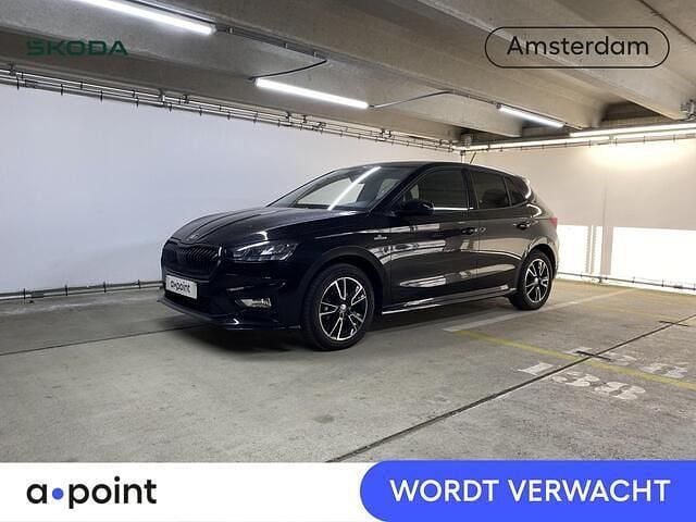 Zwart Gebruikt 2024 Skoda Fabia Monte Carlo Hatchback | € 22.849 (Eerlijke prijs) - Afbeelding 1/4