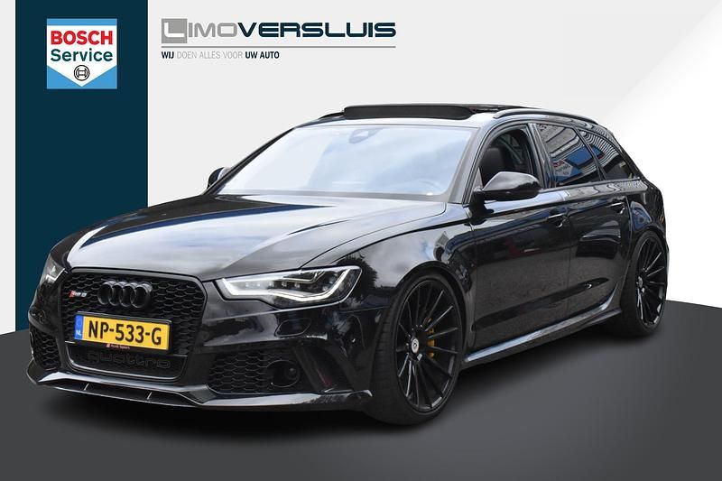 Zwart Gebruikt 2013 Audi RS6 Proline Stationwagen | € 44.750 (Eerlijke prijs) - Afbeelding 1/4