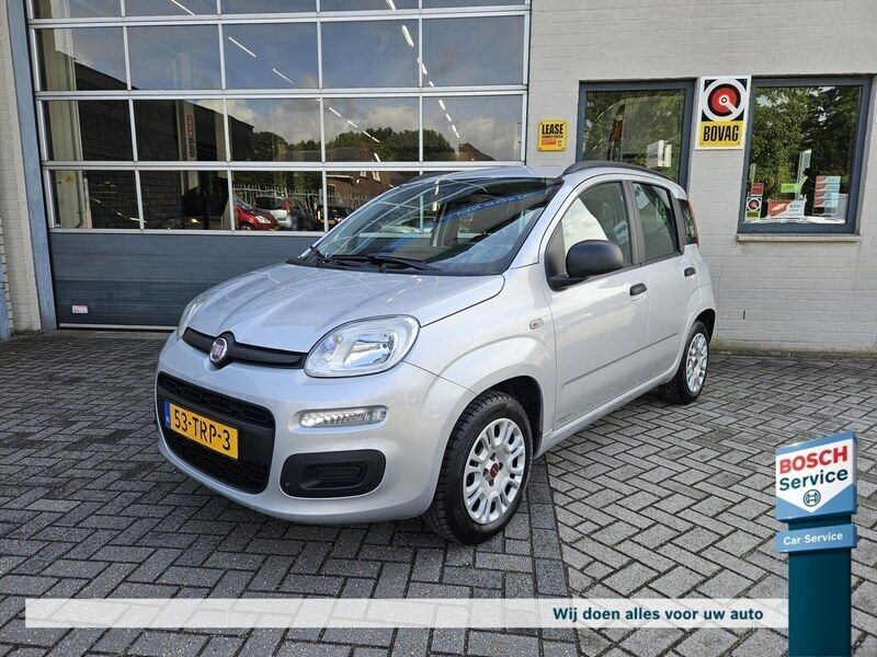 Grijs Gebruikt 2012 Fiat Panda Lounge Hatchback | € 5.650 (Eerlijke prijs) - Afbeelding 1/4
