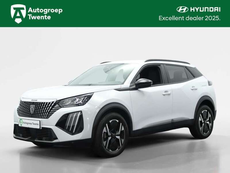 Wit Gebruikt 2024 Peugeot 2008 Allure SUV | € 21.900 (Super prijs) - Afbeelding 1/4