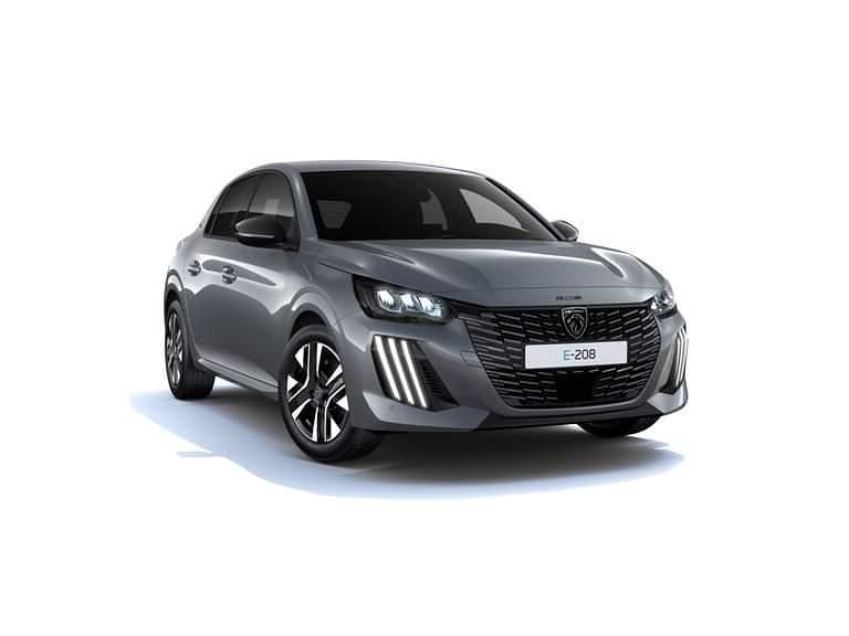 Gris selennium (grijs mica) Nieuw 2025 Peugeot e-208 Hatchback | € 33.025 (Eerlijke prijs) - Afbeelding 1/4