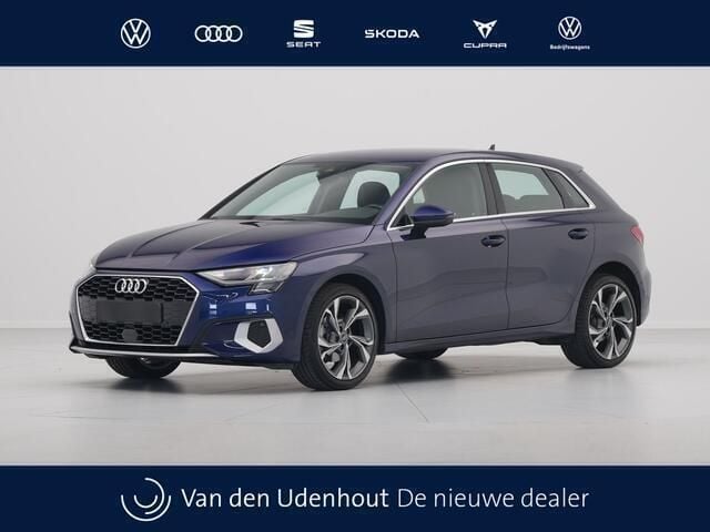 Blauw Gebruikt 2022 Audi A3 Sportback Advanced Hatchback | € 24.940 (Eerlijke prijs) - Afbeelding 1/4