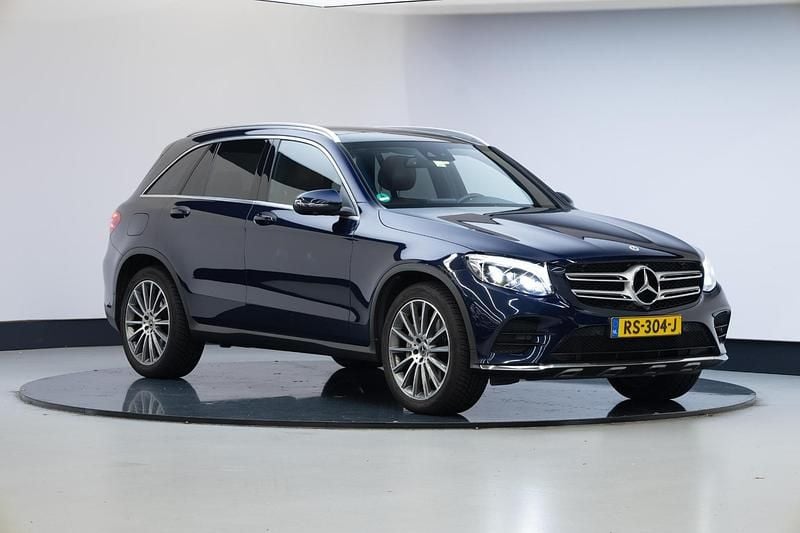 Blauw Gebruikt 2018 Mercedes GLC250 Premium Plus SUV | € 30.945 (Eerlijke prijs) - Afbeelding 1/4
