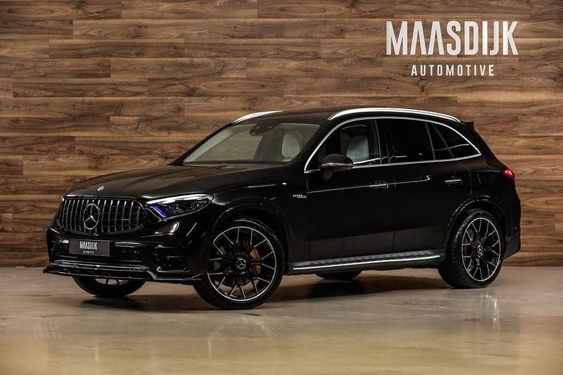 Zwart Occasion 2023 Mercedes GLC300e AMG line SUV | € 63.740 (Eerlijke prijs) - Afbeelding 1/4