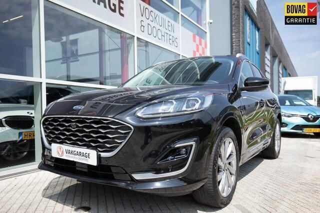 Zwart Gebruikt 2022 Ford Kuga Vignale SUV | € 29.950 (Eerlijke prijs) - Afbeelding 1/4