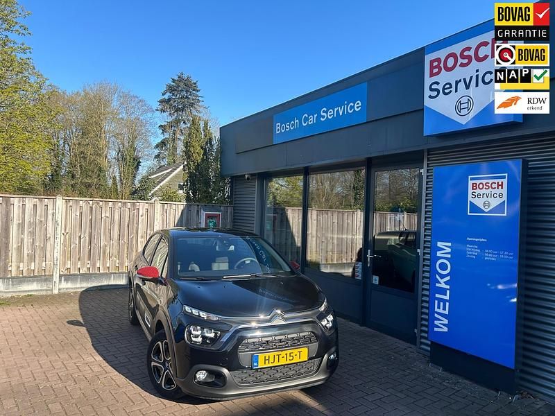 Zwart Gebruikt 2022 Citroën C3 Business Class Hatchback | € 11.950 (Goede deal) - Afbeelding 1/4