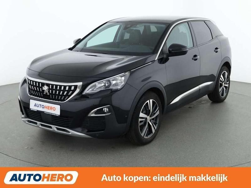 Zwart Gebruikt 2017 Peugeot 3008 Allure SUV | € 13.149 (Iets duurder) - Afbeelding 1/3