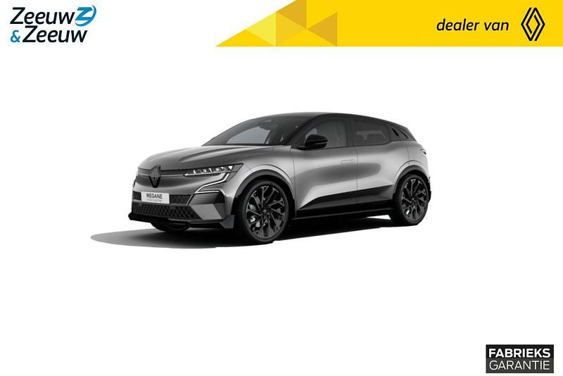 Twotone gris rafale / noir etoilé Nieuw 2025 Renault Megane E-Tech Esprit Alpine Hatchback | € 38.850 - Afbeelding 1/4