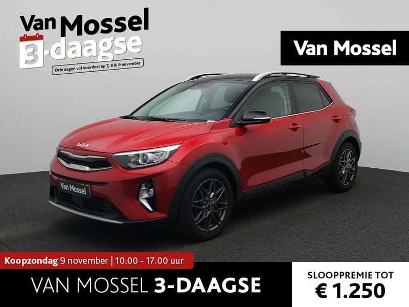 Rood Gebruikt 2022 Kia Stonic SUV | € 16.900 (Goede deal) - Afbeelding 1/4