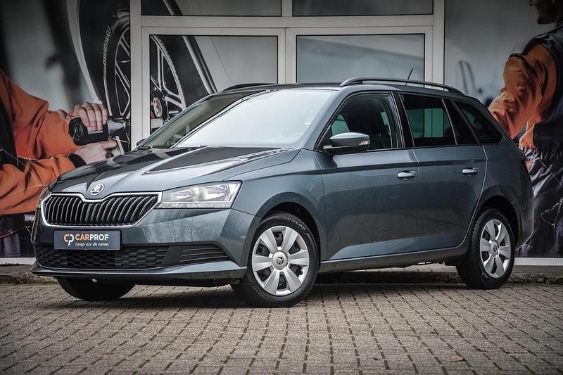 Grijs Occasion 2021 Skoda Fabia Ambition Stationwagen | € 15.950 (Eerlijke prijs) - Afbeelding 1/4
