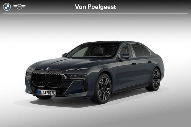 Bmw individual dravitgrau (c36) Nieuw 2025 BMW i7 M Sport Sedan | € 150.609 (Eerlijke prijs) - Afbeelding 1/4