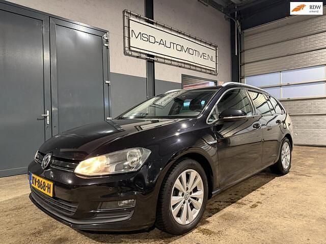 Zwart Occasion 2017 VW Golf VII Stationwagen | € 7.449 (Super prijs) - Afbeelding 1/4