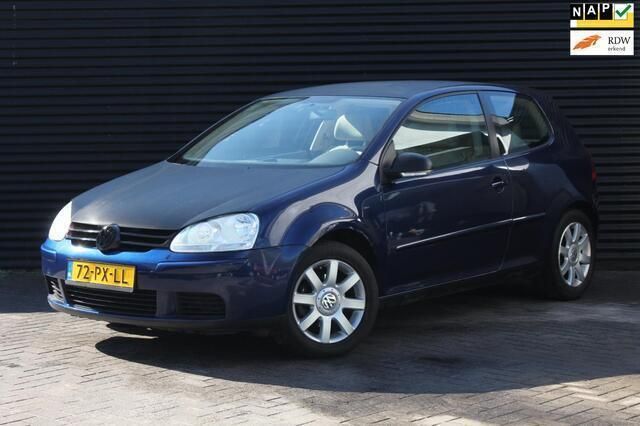 Blauw Gebruikt 2005 VW Golf IV Sportline Hatchback | € 1.999 (Eerlijke prijs) - Afbeelding 1/4