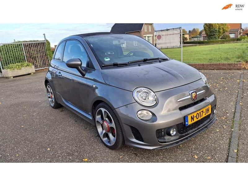 Grijs (metallic) Gebruikt 2010 Fiat 500C Abarth Cabriolet | € 8.200 (Goede deal) - Afbeelding 1/4