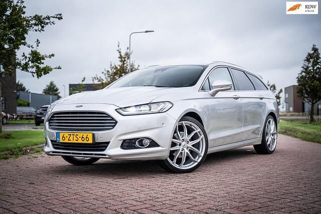 Grijs Gebruikt 2015 Ford Mondeo Titanium Stationwagen | € 10.900 (Eerlijke prijs) - Afbeelding 1/4