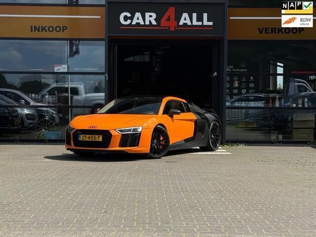 Oranje Gebruikt 2017 Audi R8 Coupé Premium Coupé | € 114.455 - Afbeelding 1/4