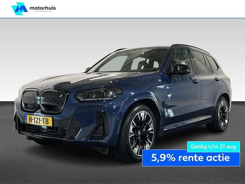 Blauw Gebruikt 2021 BMW iX3 Executive SUV | € 33.490 (Iets duurder) - Afbeelding 1/4