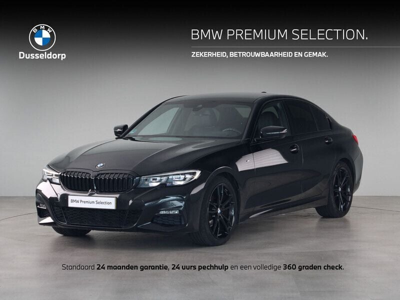Zwart Gebruikt 2020 BMW 318 M Sport Sedan | € 29.450 (Eerlijke prijs) - Afbeelding 1/4