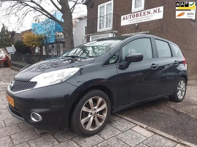 Zwart Gebruikt 2014 Nissan Note S MPV | € 1.950 (Super prijs) - Afbeelding 1/4
