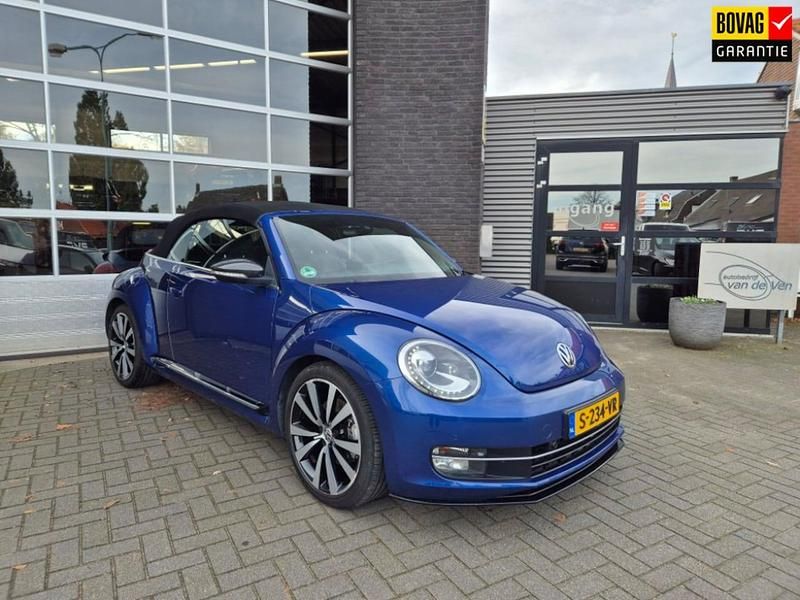 Occasion VW Beetle Cabriolet Sportline 160 PK (117 kW) 2015 Blauw Cabriolet