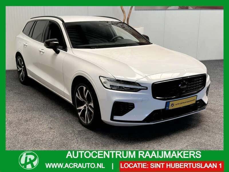 Wit Gebruikt 2020 Volvo V60 R-Design Stationwagen | € 29.740 (Super prijs) - Afbeelding 1/4