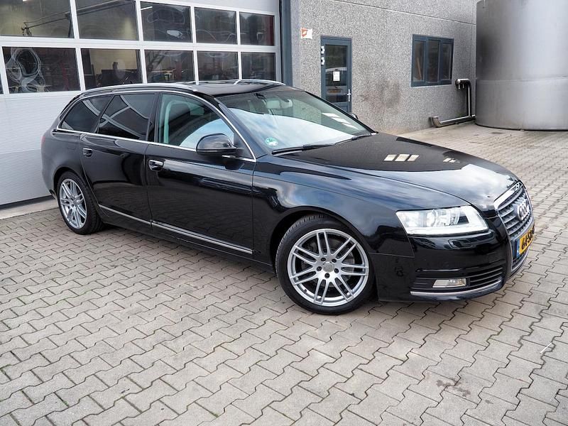 Zwart Gebruikt 2011 Audi A6 Stationwagen | € 6.950 (Goede deal) - Afbeelding 1/4