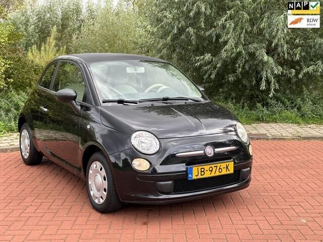 Zwart Gebruikt 2010 Fiat 500 Pop Hatchback | € 3.999 (Goede deal) - Afbeelding 1/4