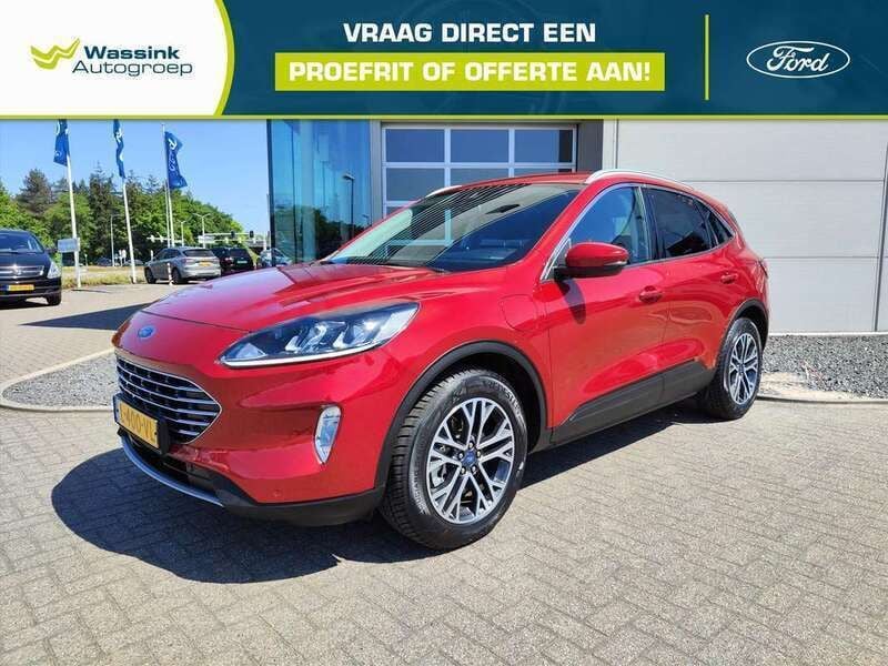 Rood Gebruikt 2021 Ford Kuga Titanium SUV | € 23.440 (Goede deal) - Afbeelding 1/4