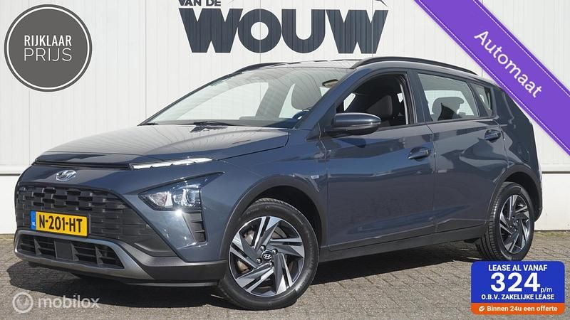 Grijs Gebruikt 2021 Hyundai Bayon Comfort SUV | € 19.995 (Eerlijke prijs) - Afbeelding 1/4