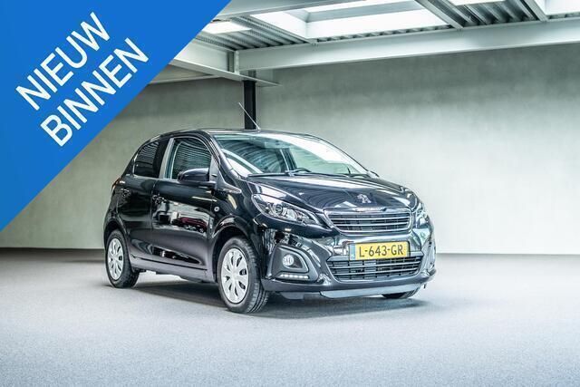 Zwart Gebruikt 2021 Peugeot 108 Active Hatchback | € 11.450 (Iets duurder) - Afbeelding 1/4