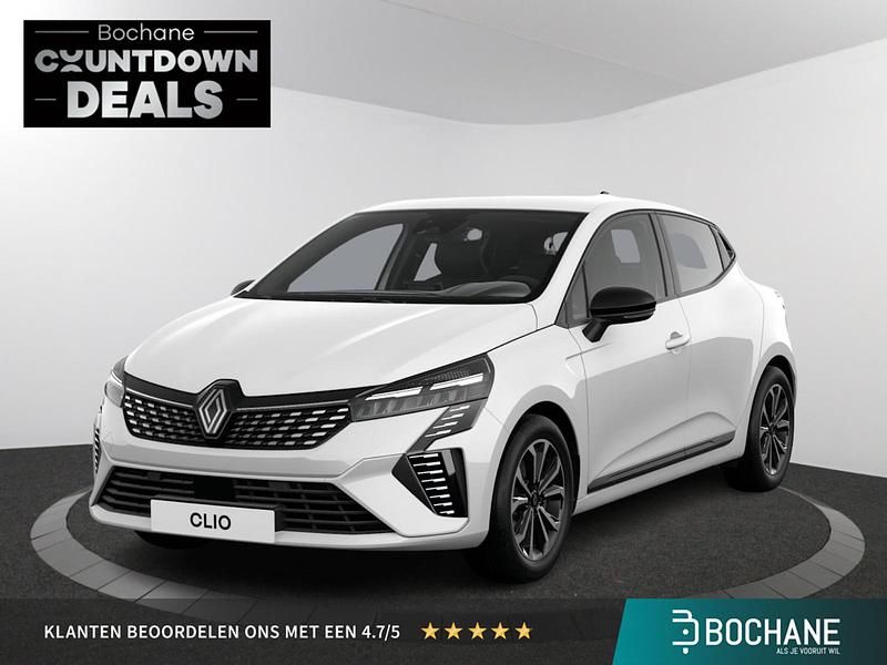 Blanc glacier Nieuw 2025 Renault Clio V Techno Hatchback | € 26.390 (Goede deal) - Afbeelding 1/4