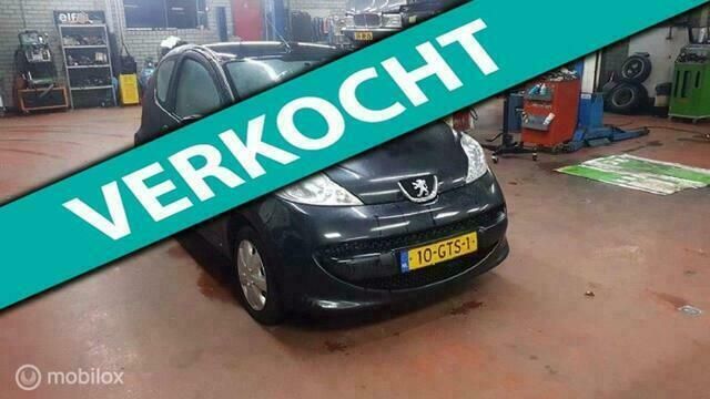 Zwart Gebruikt 2008 Peugeot 107 Hatchback | € 2.650 (Duur) - Afbeelding 1/1