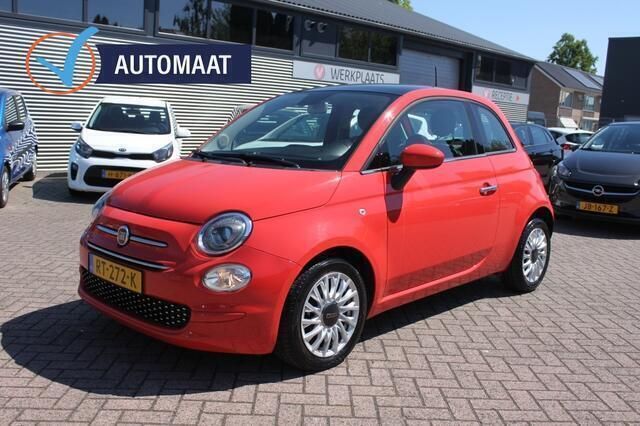Rood Gebruikt 2018 Fiat 500 Lounge Hatchback | € 11.950 (Eerlijke prijs) - Afbeelding 1/4