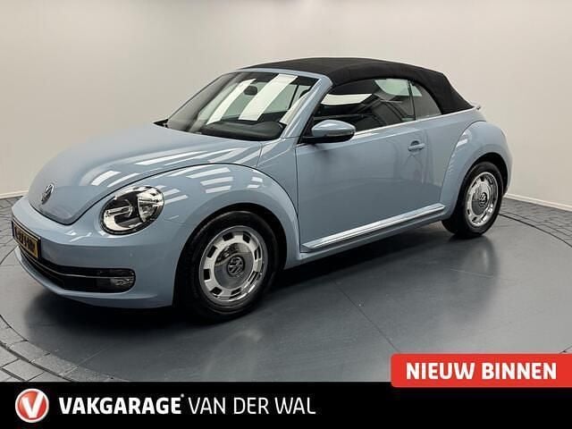 Blauw Gebruikt 2013 VW Beetle Design Cabriolet | € 10.950 (Eerlijke prijs) - Afbeelding 1/4