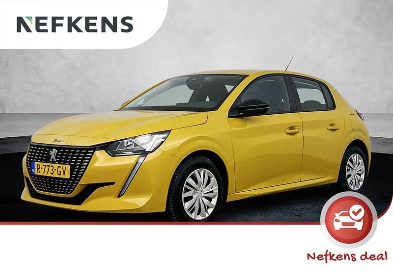 Geel Gebruikt 2022 Peugeot 208 Active Hatchback | € 14.700 (Eerlijke prijs) - Afbeelding 1/4