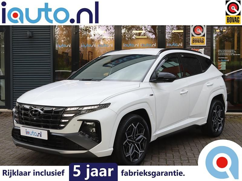 Wit Occasion 2024 Hyundai Tucson N Line SUV | € 35.745 (Eerlijke prijs) - Afbeelding 1/4