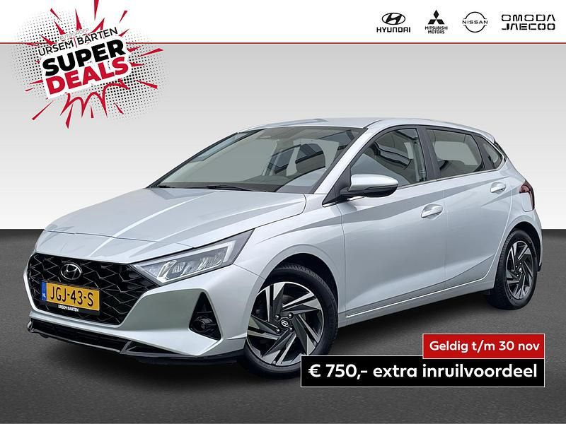 Grijs Gebruikt 2021 Hyundai i20 Comfort Hatchback | € 16.430 (Eerlijke prijs) - Afbeelding 1/4