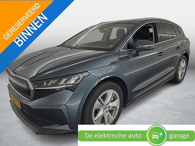 Grijs Gebruikt 2021 Skoda Enyaq iV SUV | € 23.950 (Goede deal) - Afbeelding 1/4