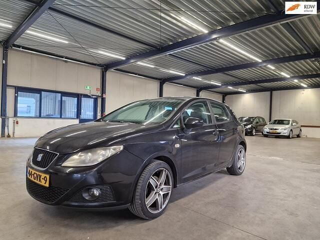 Occasion Seat Ibiza Stylance 86 PK (63 kW) 2008 Zwart Hatchback
