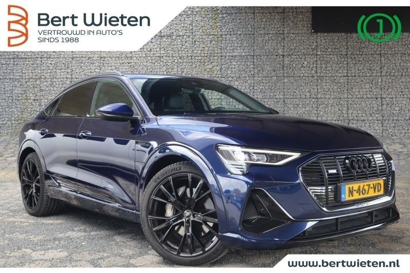 Blauw Gebruikt 2021 Audi e-tron Sportback S-Line SUV | € 36.290 (Super prijs) - Afbeelding 1/3