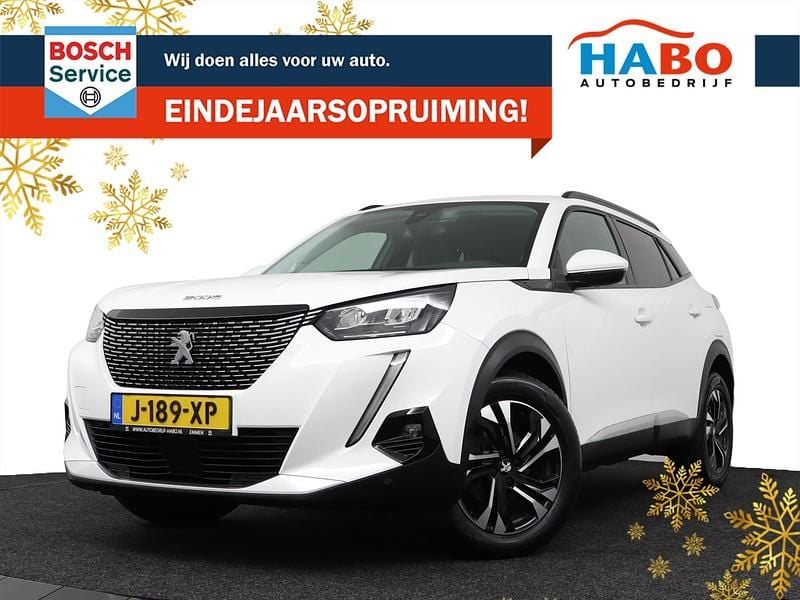 Wit Gebruikt 2020 Peugeot 2008 Allure SUV | € 15.950 (Eerlijke prijs) - Afbeelding 1/4