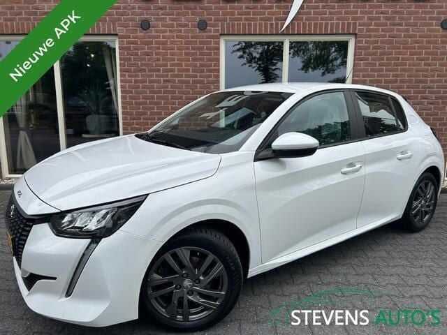 Wit Gebruikt 2021 Peugeot 208 Active Hatchback | € 10.899 (Goede deal) - Afbeelding 1/4