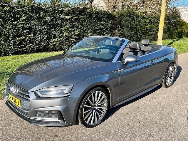 Occasion Audi A5 Cabriolet S-Line 2018 Grijs (metallic) Cabriolet