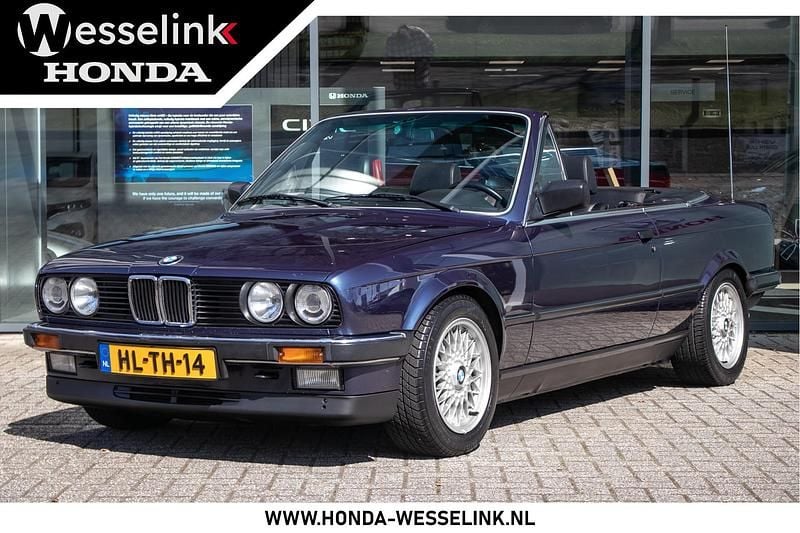 Blauw Occasion 1989 BMW 325 Cabriolet Cabriolet | € 31.950 - Afbeelding 1/4