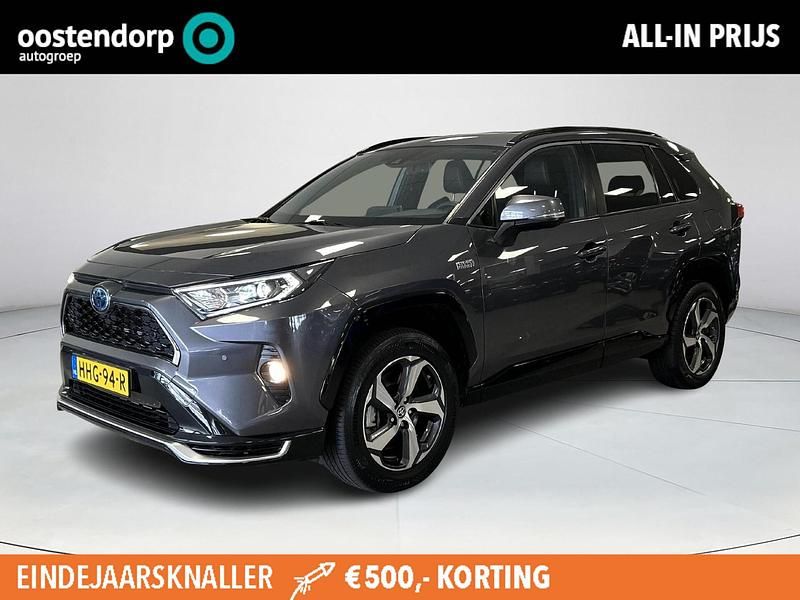 Grijs Gebruikt 2021 Toyota RAV4 SUV | € 38.850 (Eerlijke prijs) - Afbeelding 1/4